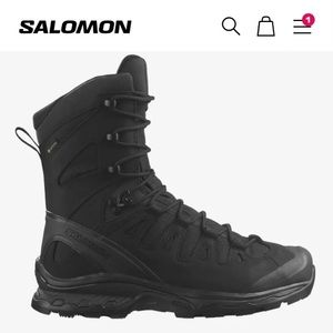 Men’s Salomon Quest 4 D forces 2 high Gore-Tex size 11 boots.